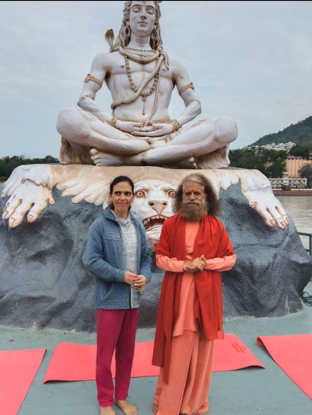 At Parmarth Niketan, Rishikesh
