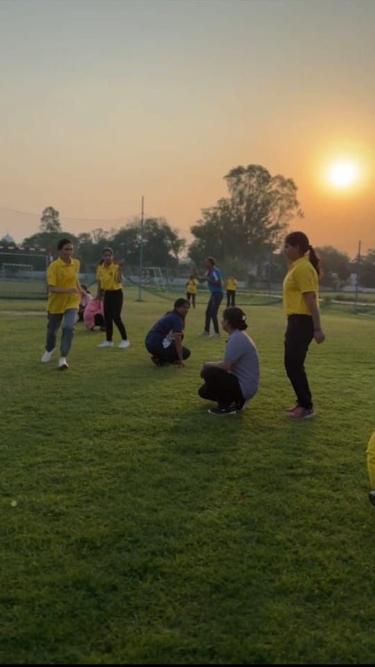 Practice at sunrise