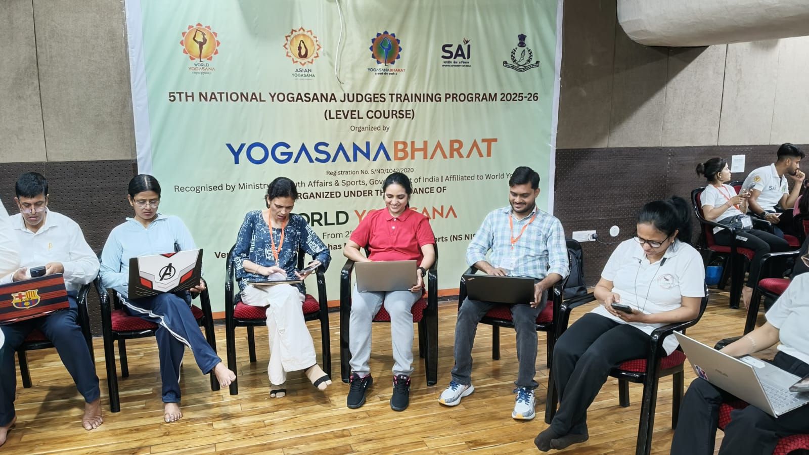 Yogasana Bharat judges training programme, level course